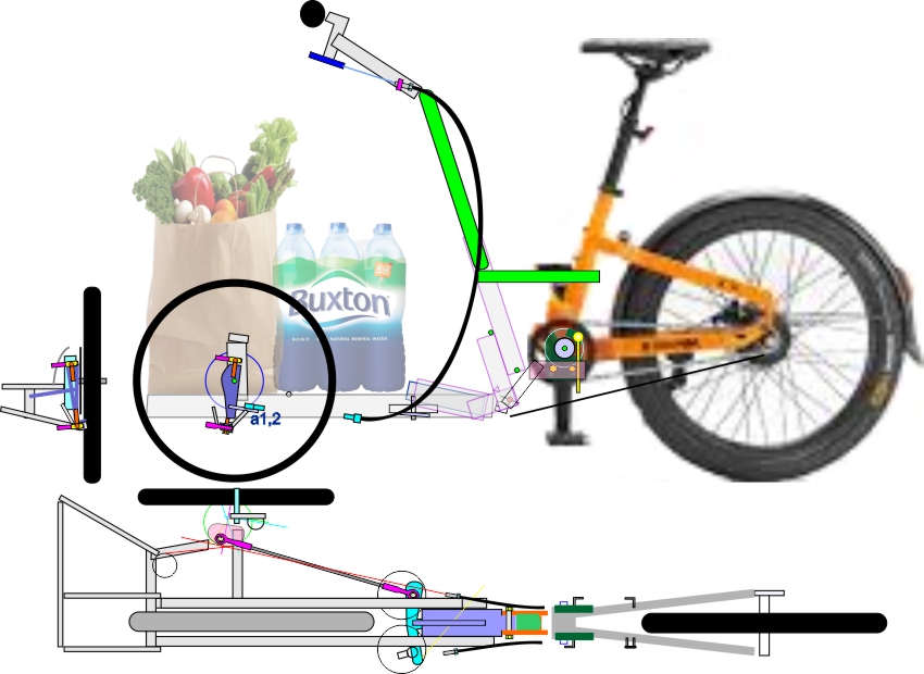Folding trike